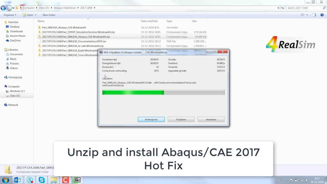 install cracked abaqus
